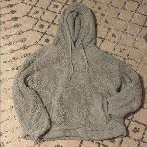 Teddy pullover hoodie